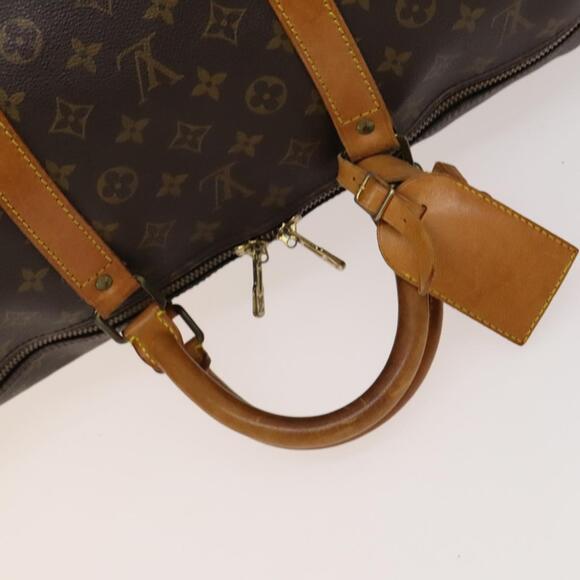 LOUIS VUITTON Monogram Keepall Bandouliere 60 Boston Bag M41412 - Picture 7 of 16